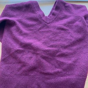 Chic Purple Michael Kors Sweater Size: Medium